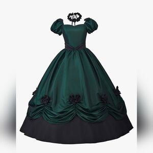 Gothic Victorian French Court Ballgown